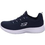 Sneakers stringate larghezza E blu numero 40 in tessuto con stringhe per Uomo Skechers Dynamight 