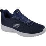 Sneakers larghezza E blu numero 40 in tessuto chiusura velcro a strappo per Uomo Skechers Dynamight 