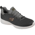 Sneakers larghezza E scontate grigie numero 45 in tessuto chiusura velcro a strappo per Uomo Skechers Dynamight 