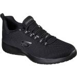Sneakers stringate larghezza E nere numero 42 in mesh con stringhe per Uomo Skechers Dynamight 