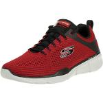 Sneakers stringate larghezza E rosse numero 44 per Uomo Skechers Relaxed Fit 