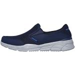 Sneakers stringate larghezza E casual blu navy numero 45,5 con allacciatura elasticizzata per Uomo Skechers Equalizer 4.0 