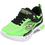 Sneakers larghezza E casual verdi numero 29 per bambini Skechers Flex-Glow 