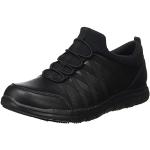 Sneakers larghezza E casual nere numero 35 con stringhe impermeabili per Donna Skechers 