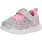 Sneakers slip on larghezza E casual grigie numero 26 con allacciatura elasticizzata per bambini Skechers 