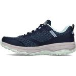 Sneakers larghezza E casual blu navy numero 37,5 in mesh per Donna Skechers Go Run 