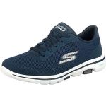 Sneakers larghezza E casual blu navy numero 36 per Donna Skechers Go Walk 5 