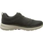 Sneakers larghezza E grigio scuro numero 47 per Uomo Skechers Go Walk 6 