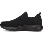 Sneakers larghezza E casual nere numero 45,5 lavabili in lavatrice per Uomo Skechers Arch Fit 