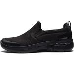 Sneakers larghezza E scontate casual nere numero 45,5 per Uomo Skechers Arch Fit 