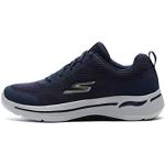Sneakers larghezza E scontate casual blu navy numero 39,5 per Uomo Skechers Arch Fit 