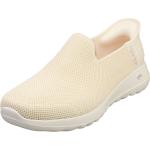 Sneakers larghezza E bianco sporco numero 37 per Donna Skechers Go Walk 