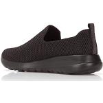 Sneakers slip on larghezza E scontate casual nere numero 42,5 con allacciatura elasticizzata per Uomo Skechers Go Walk 5 