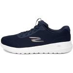 Sneakers larghezza A casual blu navy numero 45,5 di tessuto sintetico per Uomo Skechers 