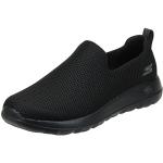 Sneakers larghezza E scontate casual nere numero 39,5 in mesh antiscivolo per Uomo Skechers Go Walk 5 