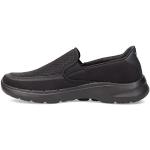 Sneakers slip on larghezza E casual nere numero 43 con stringhe per Uomo Skechers Go Walk 6 