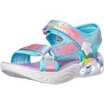 Skechers Kids Girls Unicorn Dreams Sandal Sneaker, Purple/Multi, 10 Toddler