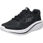 Sneakers larghezza E casual nere numero 38,5 traspiranti per Donna Skechers Max Cushioning 