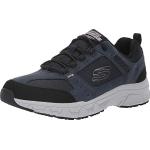 Sneakers larghezza E scontate casual blu navy numero 45,5 in similpelle per Uomo Skechers Oak Canyon 