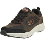 Sneakers invernali larghezza E scontate casual nere numero 48,5 per Uomo Skechers Oak Canyon 