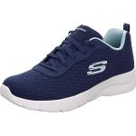 Sneakers larghezza E casual blu scuro numero 38 per Donna Skechers Dynamight 