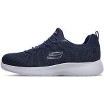 Sneakers larghezza E scontate casual blu navy numero 47 di tessuto sintetico per Uomo Skechers Dynamight 