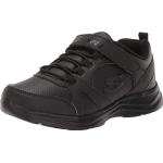 Sneakers larghezza E casual nere numero 34 in similpelle per Donna Skechers 