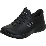 Sneakers invernali larghezza E casual nere numero 37 per Donna Skechers Arch Fit 