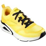 Sneakers gialle numero 40 per Uomo Skechers Uno 