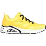 Sneakers gialle numero 45 per Uomo Skechers Uno 