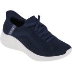 Sneakers slip on blu numero 36 con allacciatura elasticizzata per Donna Skechers Ultra Flex 