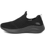 Sneakers larghezza E scontate casual nere numero 36 di gomma per Donna Skechers Ultra Flex 