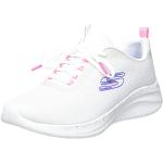 Sneakers larghezza E casual bianche numero 40 lavabili in lavatrice per Donna Skechers Ultra Flex 