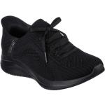 Sneakers stringate larghezza E nere numero 35 con stringhe per Donna Skechers Ultra Flex 