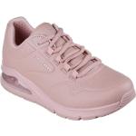 Sneakers larghezza A rosa numero 36 in similpelle per Donna Skechers Uno 2 