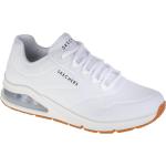 Sneakers larghezza A bianche numero 35,5 di gomma per Donna Skechers Uno 2 
