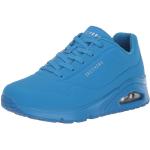 Sneakers larghezza E scontate casual blu numero 39,5 per Donna Skechers Uno 
