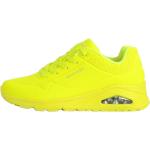 Sneakers larghezza E gialle numero 39 per l'estate per Donna Skechers Uno 