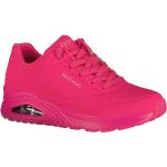 Sneakers larghezza E rosa numero 36 per l'estate per Donna Skechers Uno 