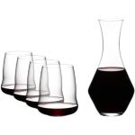 Bicchieri trasparenti di vetro 4 pezzi da vino Riedel 