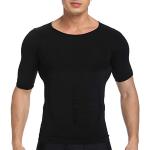 T-shirt tecniche nere 3 XL taglie comode traspiranti a tema bacon per Uomo 