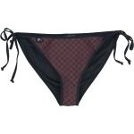 Bikini slip rossi XXL in poliestere per Donna RED by EMP 