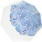 Ombrelli classici classici blu a pois per Donna Smati 