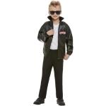 Grease Kids T-Birds Jacket, Black, with Logo, (M)