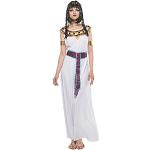 Costumi bianchi da Cleopatra per Donna 
