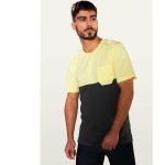 Magliette & T-shirt scontate gialle M di cotone Bio sostenibili mezza manica con scollo rotondo per Uomo 