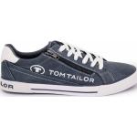 Scarpe larghezza E blu numero 45 con allacciatura elasticizzata da tennis per Uomo Tom Tailor 
