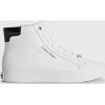 Sneakers alte larghezza A bianche numero 37 sostenibili con cerniera per Donna Calvin Klein 