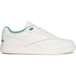 Sneakers larghezza E scontate bianche in similpelle Reebok 