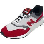Sneakers larghezza A rosse numero 41 in similpelle per Uomo New Balance 997 H 
